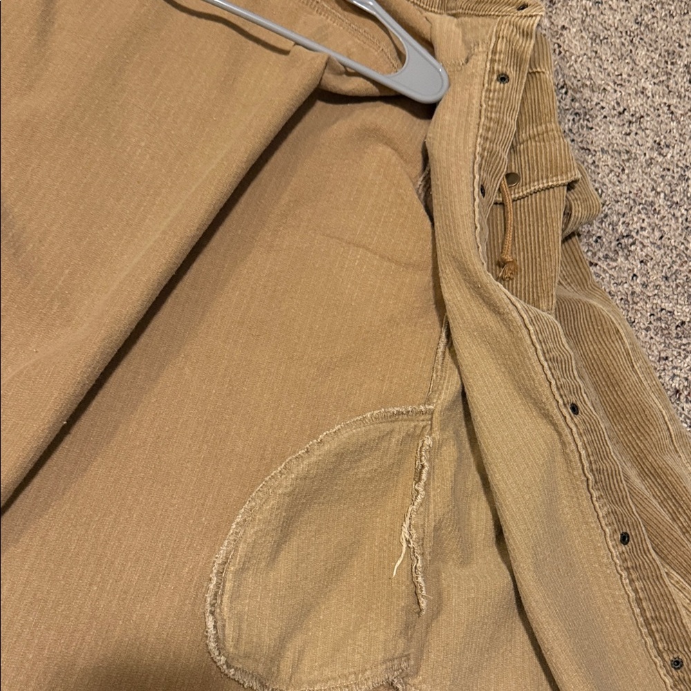Gilded Intent Tan Corduroy Jacket - Picture 4 of 9